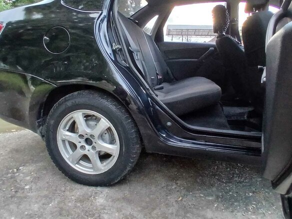 2012 Lada (ВАЗ) Granta I, синий, 325000 рублей - вид 16