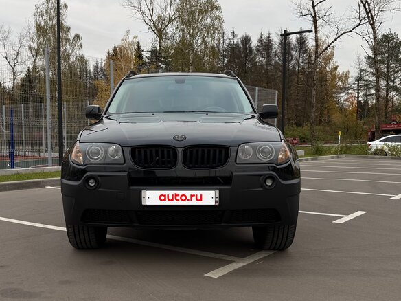 2005 BMW X3 30i I (E83), чёрный, 905000 рублей - вид 2
