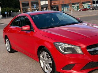 2014 Mercedes-Benz CLA 200 I (C117, X117), красный, 1500000 рублей, вид 4