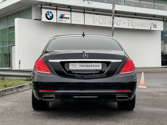 2014 Mercedes-Benz S-Класс 400 Long VI (W222, C217), чёрный, 2699000 рублей - вид 5