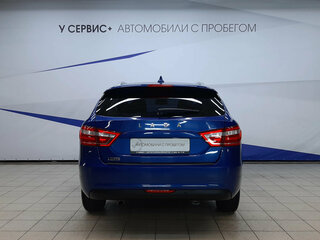 2021 Lada (ВАЗ) Vesta SW I, синий, 949000 рублей, вид 4