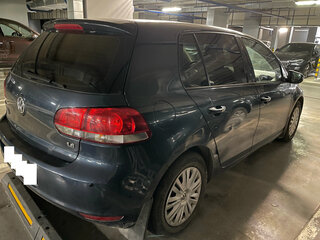 2011 Volkswagen Golf VI, синий, 710000 рублей, вид 4