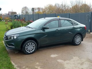 2017 Lada (ВАЗ) Vesta I, зелёный, 750000 рублей, вид 5