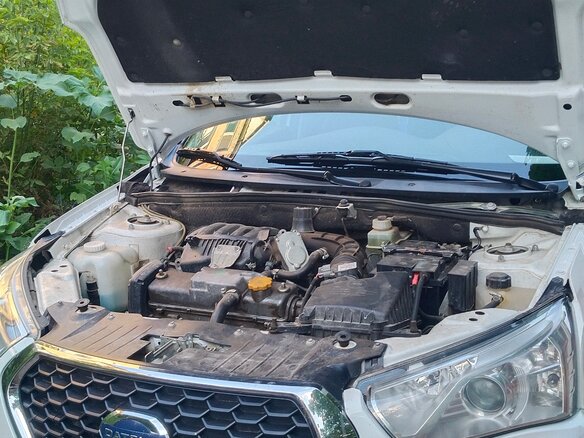 2015 Datsun mi-DO, белый, 534000 рублей - вид 2