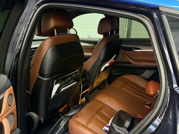 2017 BMW X6 40d II (F16), синий, 4100000 рублей - вид 13