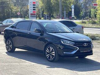 2023 Lada (ВАЗ) Aura, чёрный, 1499000 рублей, вид 3