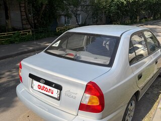 2011 Hyundai Accent ТагАЗ II, серебристый, 350000 рублей, вид 5