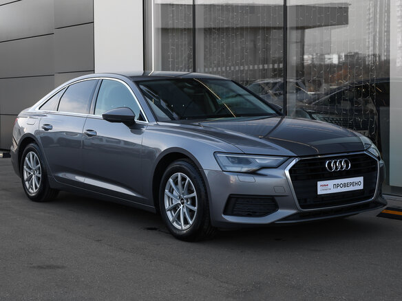 2021 Audi A6 40 TFSI V (C8), серый, 3249000 рублей - вид 2
