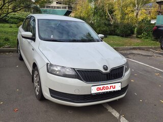 2019 Skoda Rapid I Рестайлинг, белый, 1530000 рублей, вид 4