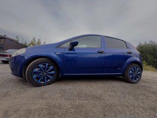 2007 Fiat Punto III Grande Punto, синий, 455000 рублей, вид 3
