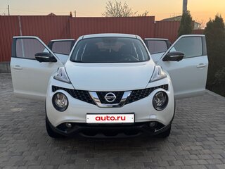 2017 Nissan Juke I Рестайлинг, белый, 1700000 рублей, вид 5