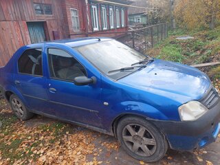 2006 Renault Logan I, синий, 130000 рублей, вид 4