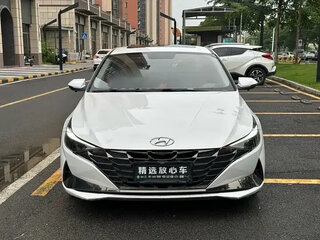2023 Hyundai Elantra N Line VII (CN7) Рестайлинг, белый, 1560300 рублей, вид 2