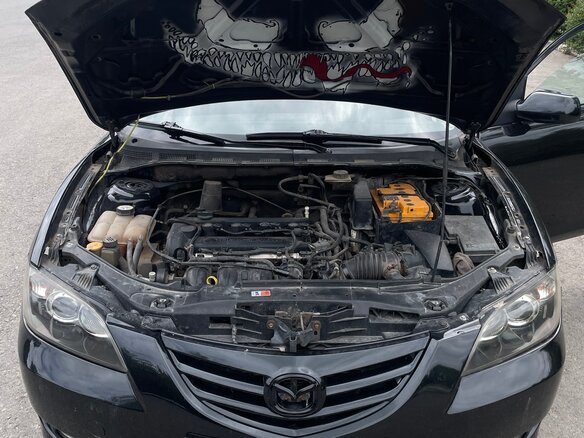 2004 Mazda 3 I (BK), чёрный, 470000 рублей - вид 2