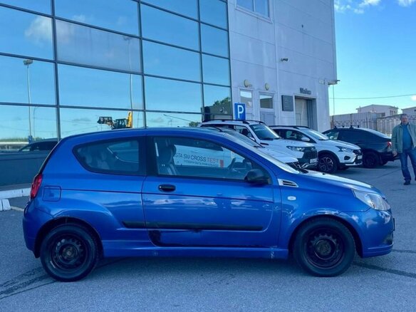 2010 Chevrolet Aveo I Рестайлинг, синий, 135000 рублей - вид 7