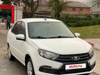2022 Lada (ВАЗ) Granta I Рестайлинг, белый, 585000 рублей, вид 2