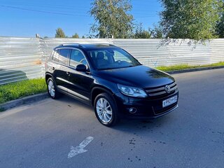 2013 Volkswagen Tiguan I Рестайлинг, чёрный, 995000 рублей, вид 3