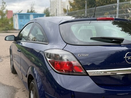 2008 Opel Astra GTC H Рестайлинг, синий, 395000 рублей, вид 5