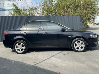 2007 Mitsubishi Lancer X, чёрный, 649000 рублей, вид 4