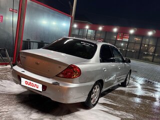 2008 Kia Spectra I Рестайлинг 2, серебристый, 295000 рублей, вид 4