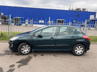 2008 Peugeot 308 I, зелёный, 480000 рублей, вид 1