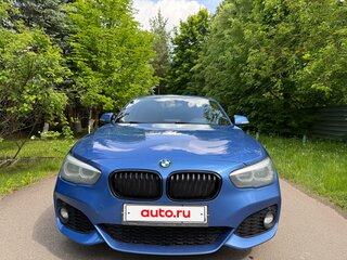 2018 BMW 1 серии 118i II (F20/F21) Рестайлинг 2, синий, 1700000 рублей, вид 4