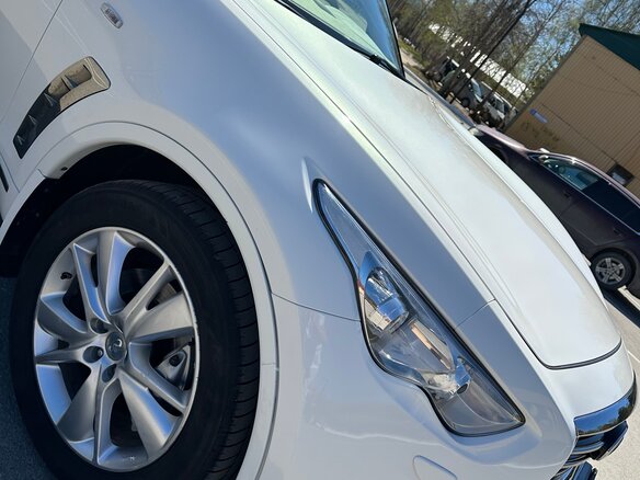 2012 Infiniti FX37 II (S51) Рестайлинг, белый, 2650000 рублей - вид 12