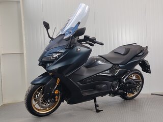 2022 Yamaha TMAX, зелёный, 1329000 рублей, вид 4