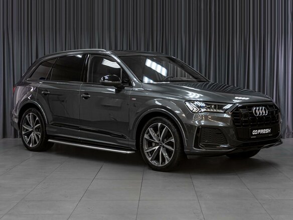 2023 Audi Q7 50 TDI II (4M) Рестайлинг, серый, 11499000 рублей
