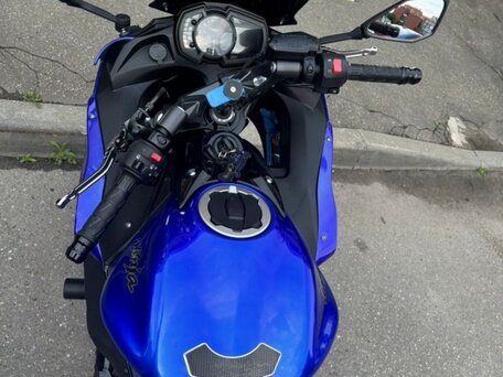 2018 Kawasaki Ninja 650, синий, 700000 рублей, вид 2