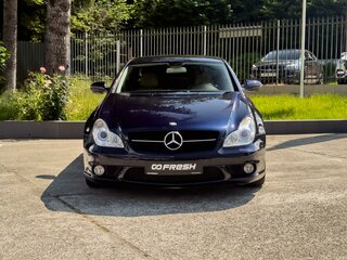 2008 Mercedes-Benz CLS 280 I (C219) Рестайлинг, синий, 1279000 рублей, вид 3