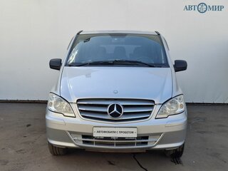 2014 Mercedes-Benz Vito 113 CDI L2 II (W639) Рестайлинг, серебристый, 1750000 рублей, вид 2