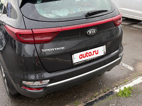 2019 Kia Sportage IV Рестайлинг, чёрный - вид 2