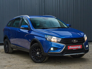 2020 Lada (ВАЗ) Vesta SW Cross I, синий, 1180000 рублей, вид 3