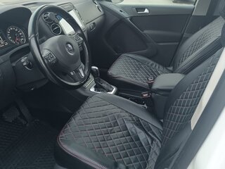 2011 Volkswagen Tiguan I Рестайлинг, белый, 999000 рублей, вид 4