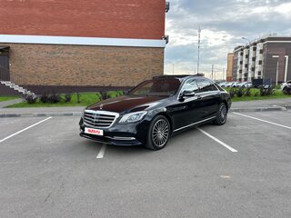 2019 Mercedes-Benz S-Класс 450 VI (W222, C217) Рестайлинг, чёрный, 4520000 рублей, вид 1