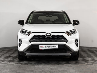 2019 Toyota RAV4 V (XA50), белый, 3099000 рублей, вид 4