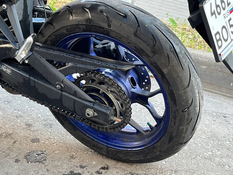 2015 Yamaha YZF-R3, синий, 435000 рублей, вид 5