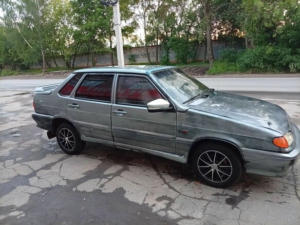 2005 Lada (ВАЗ) 2115, серый - вид 1