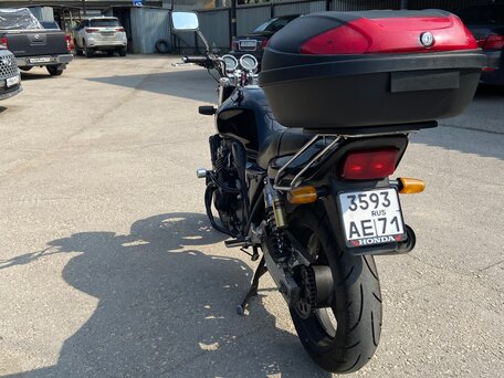 1998 Honda CB 400 Super Four, чёрный, 265000 рублей, вид 4