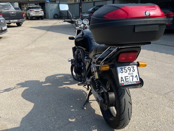 1998 Honda CB 400 Super Four, чёрный, 265000 рублей - вид 3