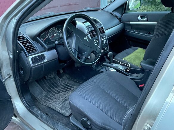 2006 Mitsubishi Galant IX Рестайлинг, бежевый, 399000 рублей - вид 6