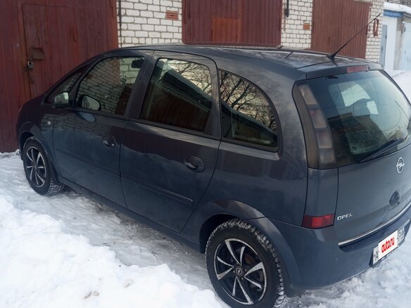 2008 Opel Meriva A Рестайлинг, синий, 300000 рублей - вид 2