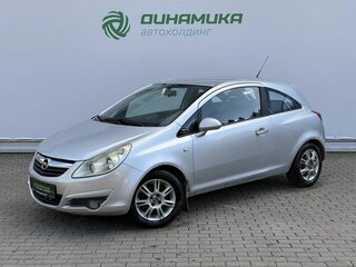 2008 Opel Corsa D, серебристый, 295000 рублей, вид 1