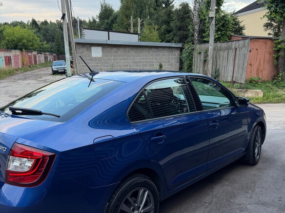 2019 Skoda Rapid I Рестайлинг, синий - вид 7