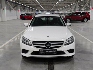 2018 Mercedes-Benz C-Класс 180 IV (W205) Рестайлинг, белый, 2590000 рублей, вид 2