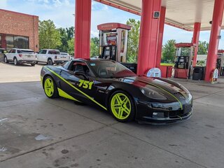 2007 Chevrolet Corvette Z06 C6, чёрный, 6000000 рублей, вид 4