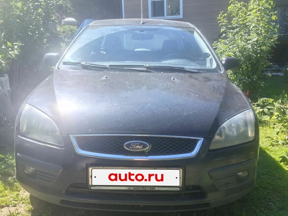 2006 Ford Focus II, чёрный