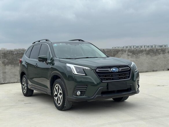 2021 Subaru Forester V Рестайлинг, зелёный