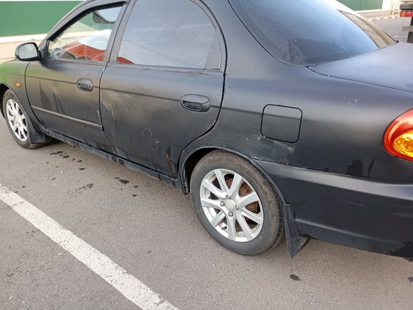 2007 Kia Spectra I Рестайлинг 2, чёрный, 130000 рублей - вид 5